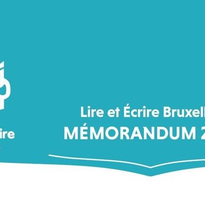 Mémorandum 2024 de Lire et Écrire Bruxelles 