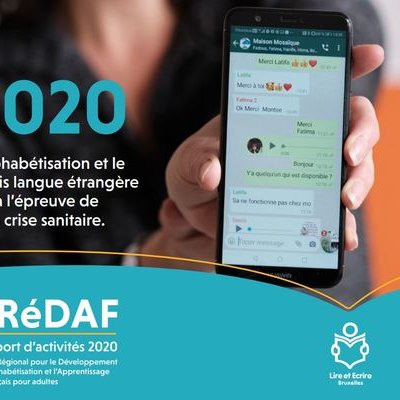 Rapport d'activités Lire et Écrire Bruxelles CRéDAF 2020